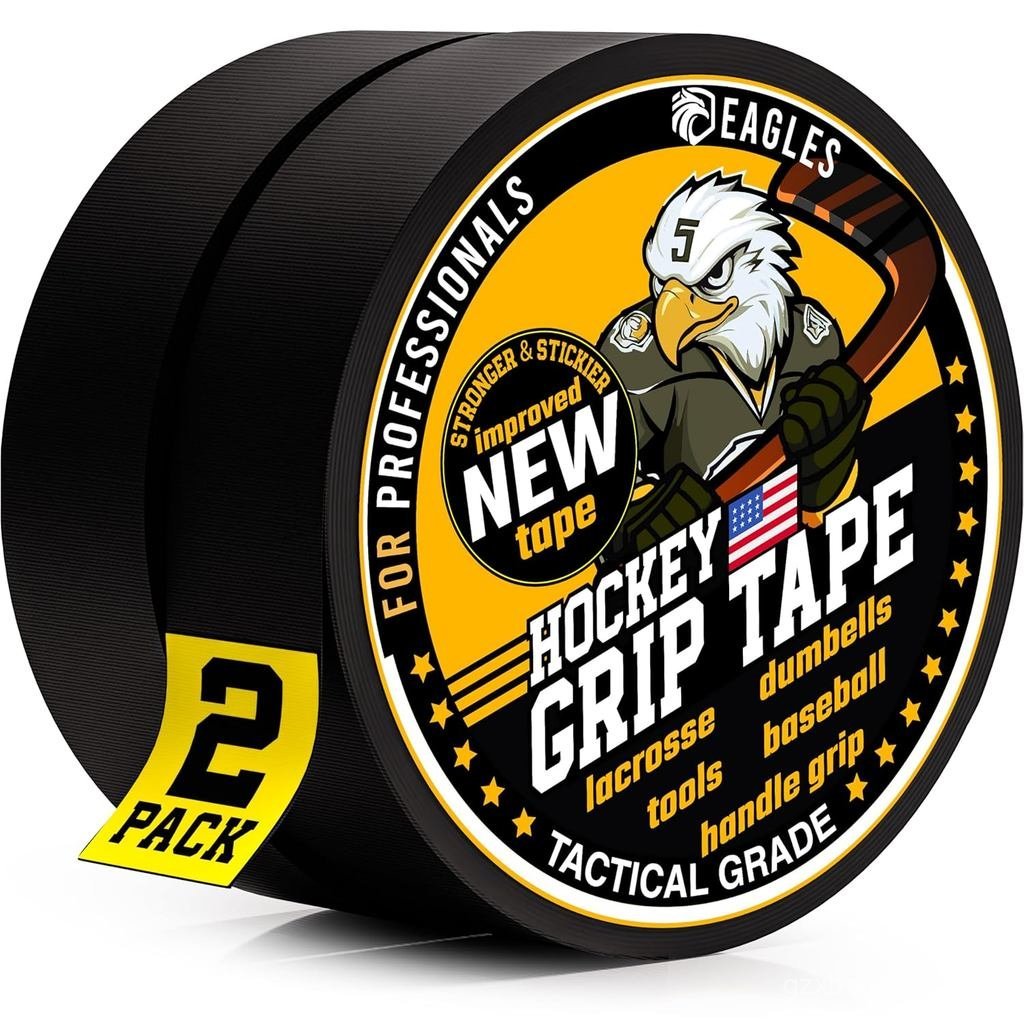EAGLES Hockey Tape Multipurpose Cloth Tape for Lacrosse Baseball & Softball Bats, Pullup Bars, Sport