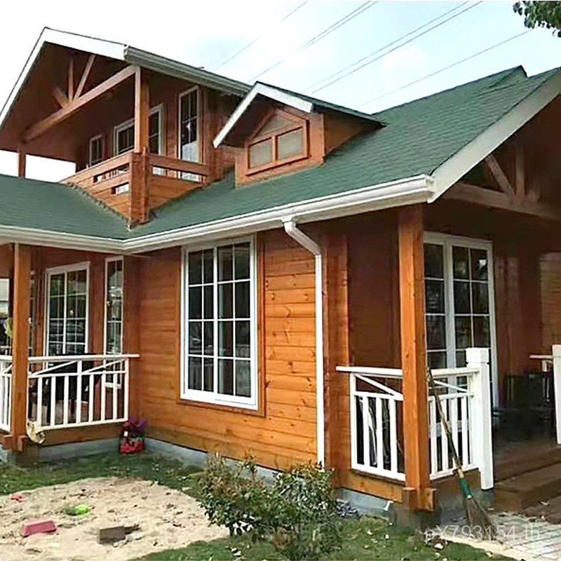 Villa View District B & B บ้านไม้ Sichuan Waterwheel Residential Contract Villa Long Hall ความรู้ Ga