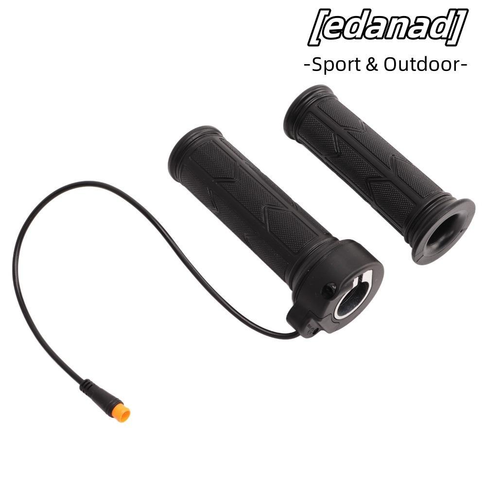 คันเร่งไฟฟ้าสำหรับจักรยานและสกู๊ตเตอร์ ขนาด 22.2 มม. กันน้ำ หมุนได้ 3 Pin Connector