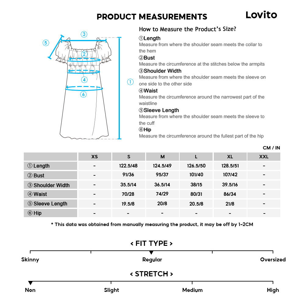 Lovito ชุดเดรสผู้หญิง สีดํา ดีไซน์ช่องใส่ของ คลาสสิก อเนกประสงค์ สําหรับฤดูใบไม้ผลิ/ฤดูร้อน รุ่น L138ED216 - รูปที่ 5