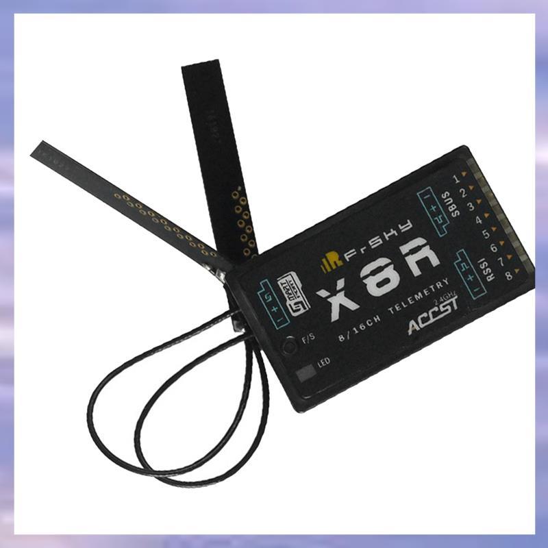 X8R 8/16Ch S.BUS ACCST Telemetry Receiver พร้อมพอร์ตสมาร์ทสําหรับ X9D XJT สําหรับ RC Quadcopter Mult