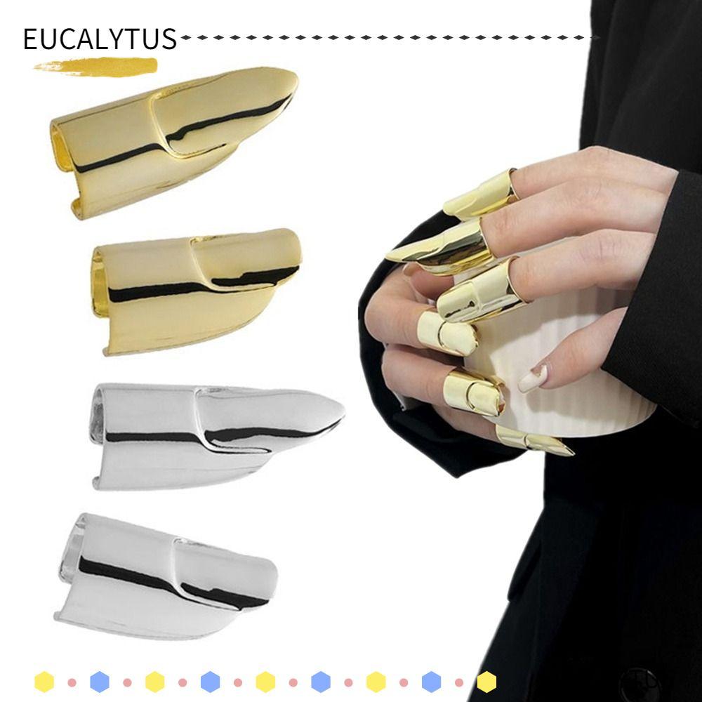 แหวนHip Hop Punk แบบโลหะArmor Cover สำหรับCosplayและแฟชั่น ทั้งผู้ชายและผู้หญิง