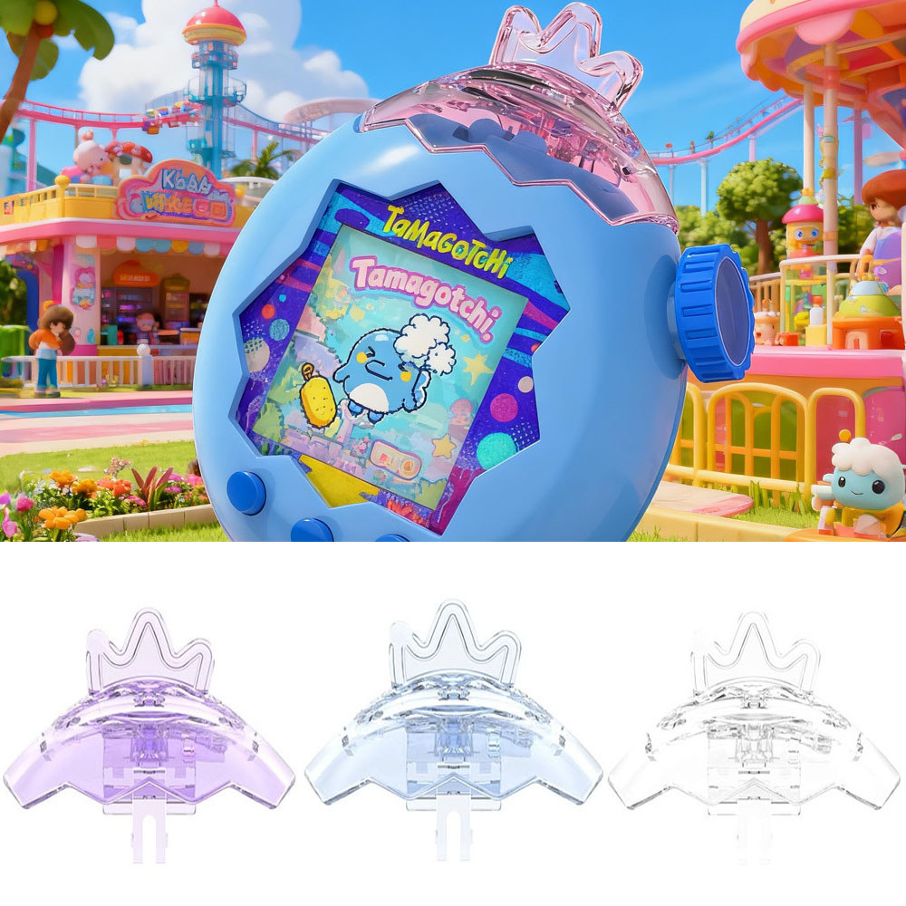 ฝาครอบด้านบนโปร่งใสสําหรับคอนโซลเกม Tamagotchi Paradise, เคสสําหรับเครื่องเกมสัตว์เลี้ยงเสมือน Tamag