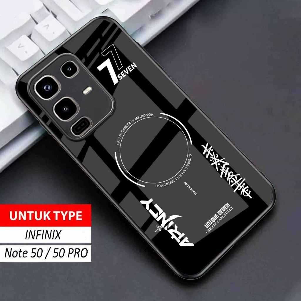 HP INFINIX NOTE 50 4G PRO Glitter Glass Softcase - INFINIX NOTE 50 4G PRO เคสโทรศัพท์ - K03