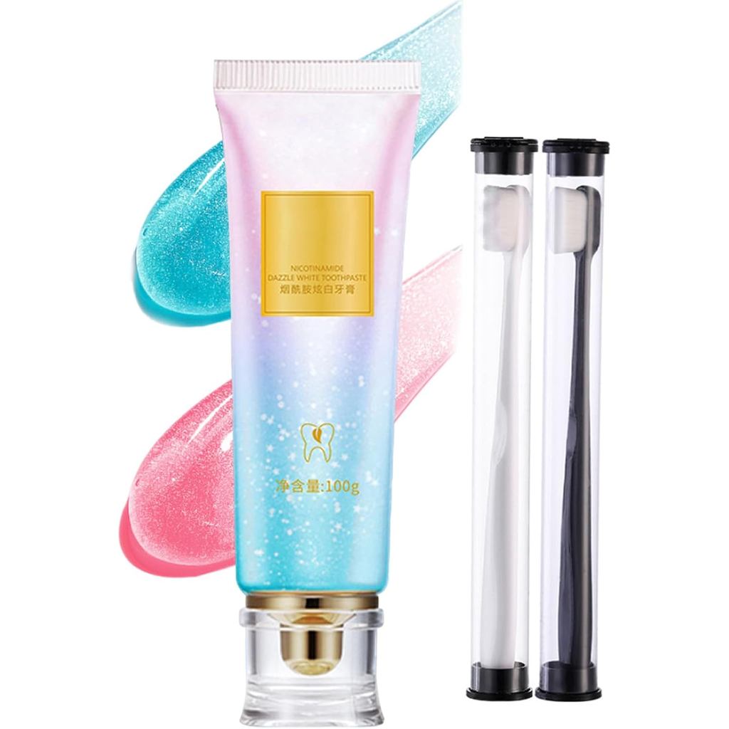 Naturalhall Niacinamide Intensive Whitening Toothpaste - Dazzling White, Protects Gums, Freshens Bre