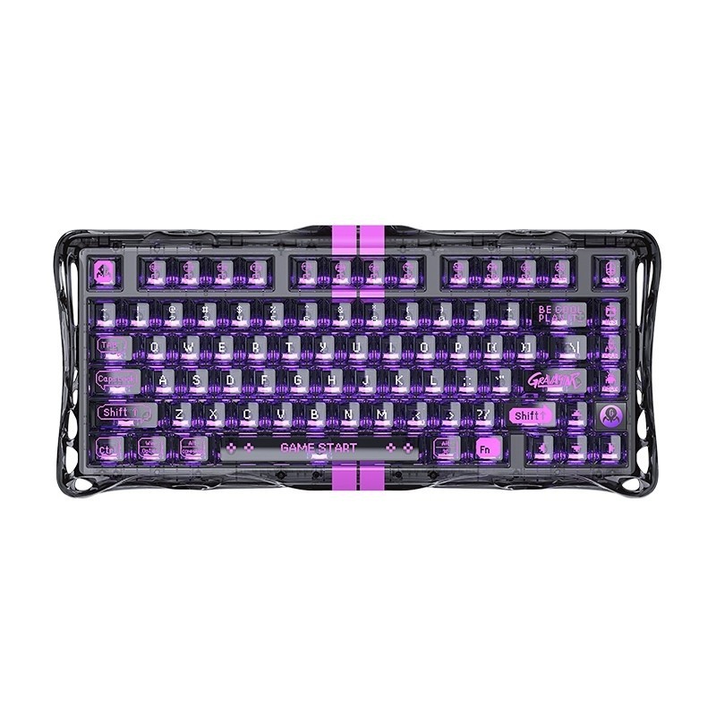 GravaStar Mercury V75 Lite 75% Gaming Keyboard – Hall Effect Magnetic Switches Rapid Trigger HotSwap