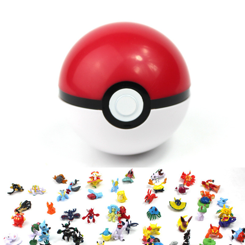 Pokémon Pokémon Pokémon Pokemon Pokemon Guru Pokemon Ball Figure Mystery Box อะนิเมะเล่น ZOAC