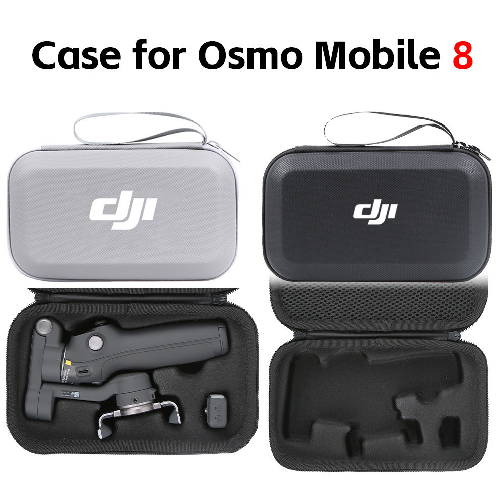 กล่องเก็บของขนาดเล็กสําหรับ DJI OM 8 กระเป๋าเก็บสําหรับ Osmo Mobile 8 มือถือ Gimbal Stabilizer กล่องอุปกรณ์เสริม