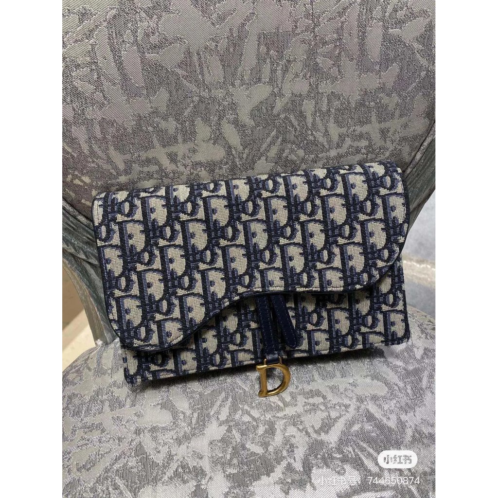 DIOR DIOR Clutch Wallet Shoulder Bag Card Holder Small Wallet