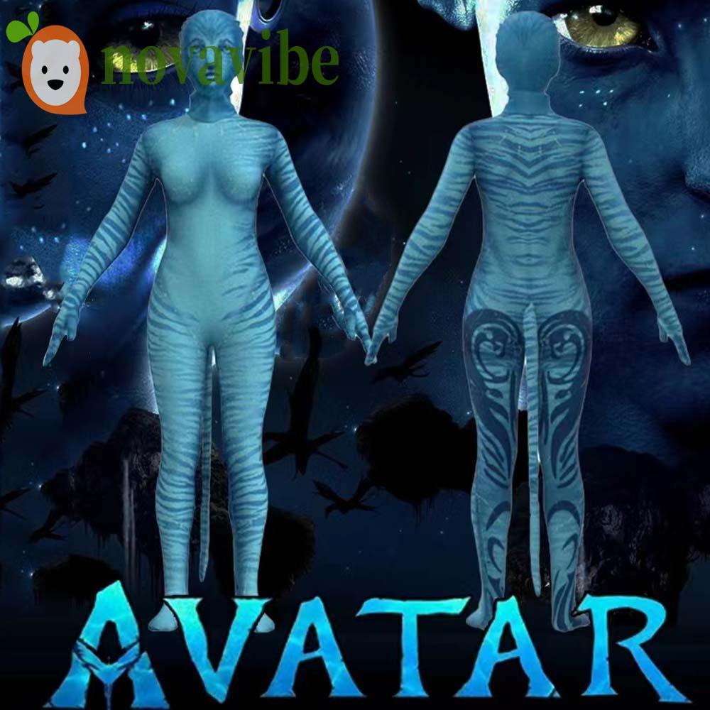 ชุดคอสเพลย์ Avatar Neytiri สำหรับเด็ก ออกแบบ 3D มีหาง