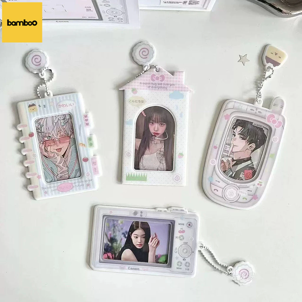 แฟ้มการ์ดเกาหลี แฟ้มการ์ด ซองใส่บัตร แฟ้มสะสมการ์ด 3นิ้ว อัลบั้มรูป ที่ใส่บัตรประชาชน กระเป๋าใส่บัตร ลายน่ารัก