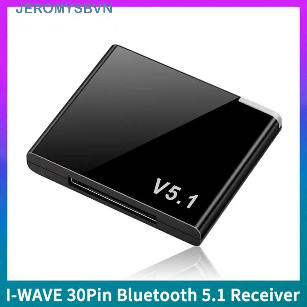 JEROMYSB 5.1 เครื่องรับสัญญาณเสียง, Bluetooth 5.1 Mini Bluetooth Wireless Adapter, ลําโพงพกพา 30 Pin