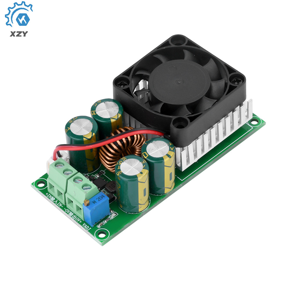 DC-DC DC โมดูลไฟ Buck ปรับได้ DC25-120V ถึง DC1.2-35V 10A