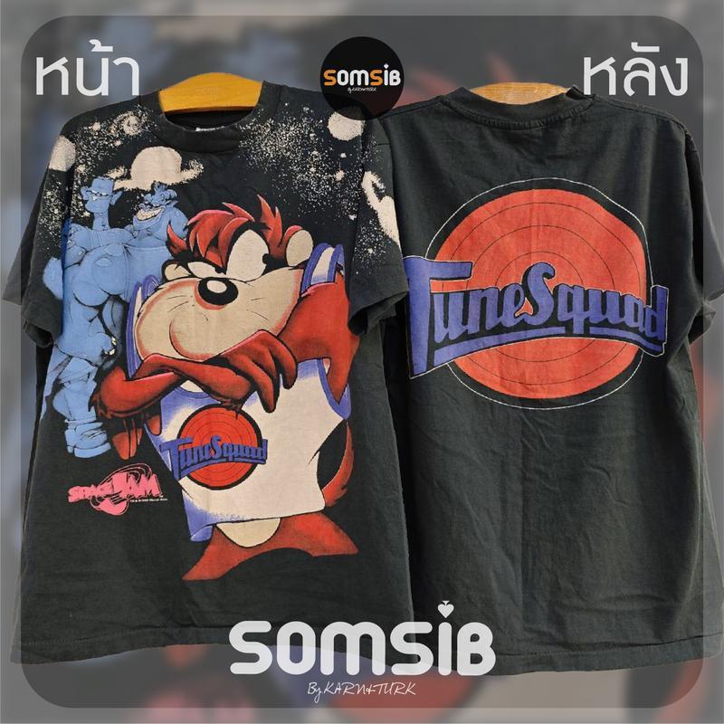 เสื้อ OVP Taz Mania - SpaceJam สกรีนจม