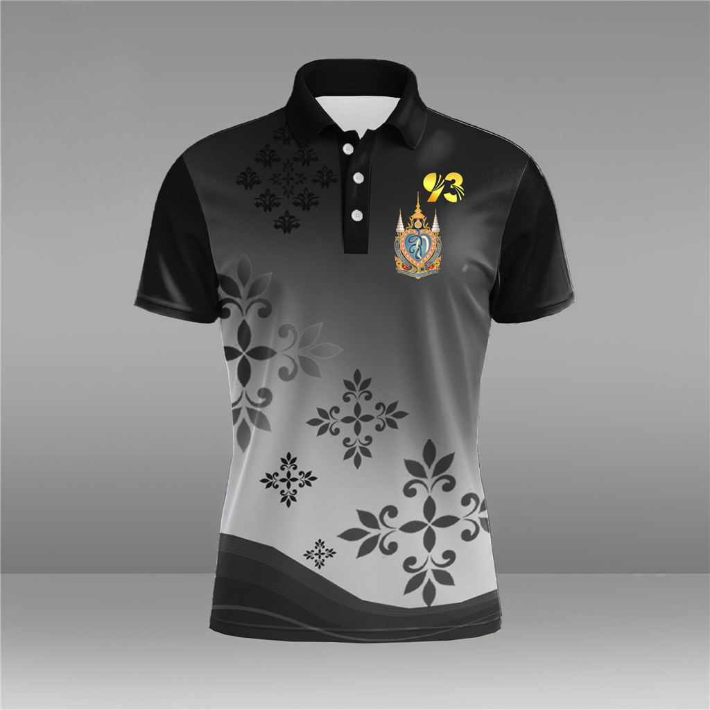 เสื้อโปโล ไม่จํากัดเพศ ลายไทย Made Of Workwear-ผ้าไมโครไฟเบอร์เกรด นุ่ม ลื่น และเท่