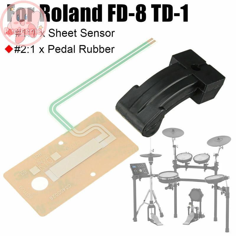 Uelenme 1 ชุดสําหรับ Roland กลอง FD-8 TD-1 TD-9 TD-11 TD-15 TD-17 TD 1 9 11 15 17 Hi หมวกแผ่น Sensor