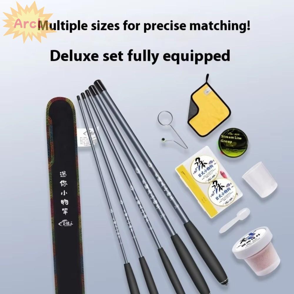 คันเบ็ด ARCL, คันเบ็ดน้ําหนักเบาพิเศษ, ชุดคันเบ็ดมือถือส่วนสั้น Stream Rod Ultra-Fine Rod Stream Fis