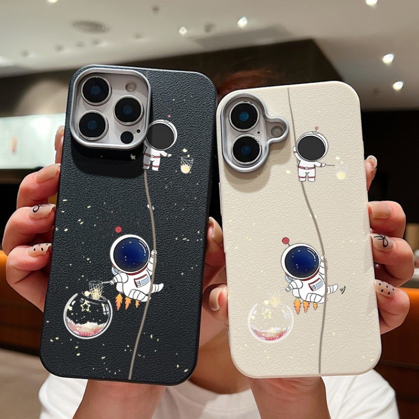 นักบินอวกาศอวกาศพิมพ์เคสโทรศัพท์สําหรับRealme 8 8S 15 14 Pro + หมายเหตุ 70 70T 14T C71 XT X2 Q3 C75 