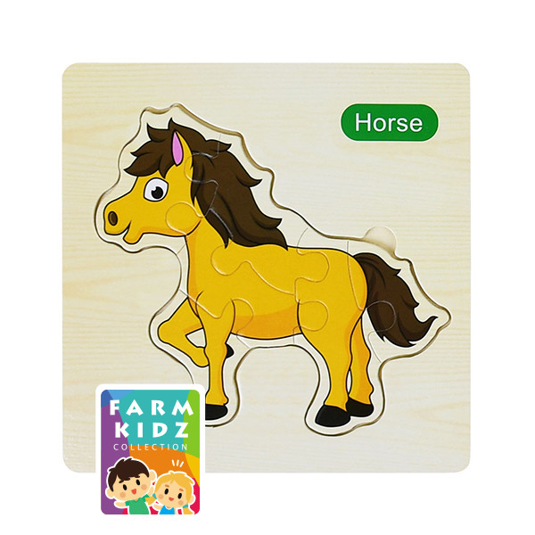 (Tech Inspire) : FK3-Wooden Puzzle B Horse