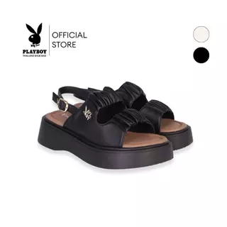 PLAYBOY รุ่น Cushy Platform Sandals รหัส ST-HS254C141 สายคาดสองเส้นบุนวม มี 2 สี