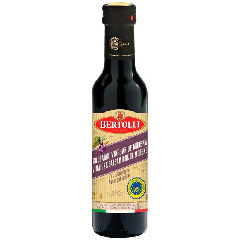 เบอร์ทอลลี น้ำส้มสายชูหมัก บาลซามิค 250 มล. Bertolli Balsamic Vinegar 250 ml.