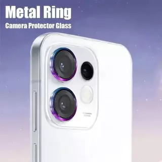 ฟิล์มกล้องโลหะ iRon Ring 2วง สำหรับ OPPO Reno16 5G/4G (2026) ฟิล์มป้องกันเลนส์กล้องอลูมิเนียมอัลลอย HD ระดับ 9H
