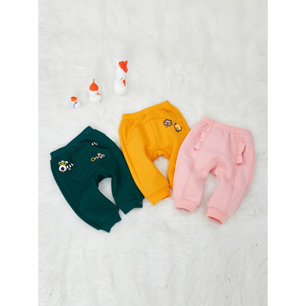 ลด 10% Yings Fleece-Fleece-Fleece-Fleece-Fleece Pants Male Female Baby PP Pants Non-Fleece-Fleece-Fl