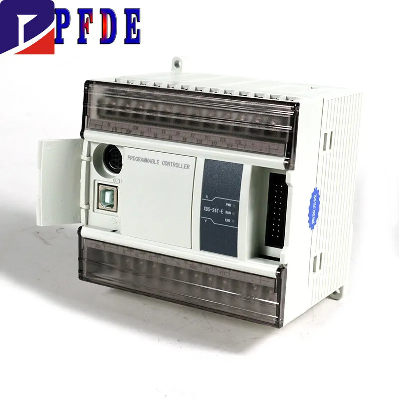 ผู้ขายที่ดีที่สุด XINJE XD5 Series XD5-24T-E AC220V 14DI 10DO ทรานซิสเตอร์เอาต์พุต Enhanced PLC อุตส