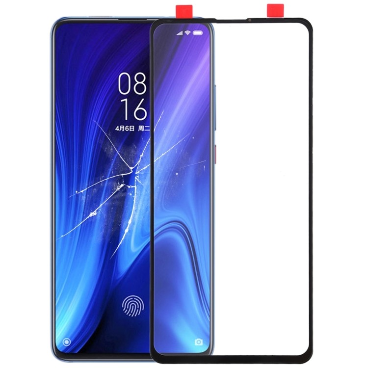 มาใหม่เลนส์กระจกด้านนอกหน้าจอด้านหน้าสําหรับ Xiaomi 9T / Redmi K20 / K20 Pro