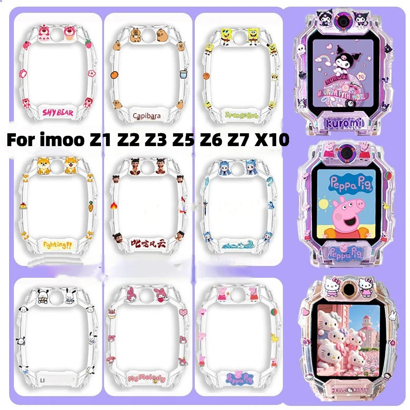 [คลังสินค้าพร้อม]การ์ตูน TPU สําหรับ Imoo Z1 Z2 Z3 Z5 Z6 Z7 X10 กรณี imoo Z1 กรณี imoo Z6 Z7 X10 Z3 กรณี