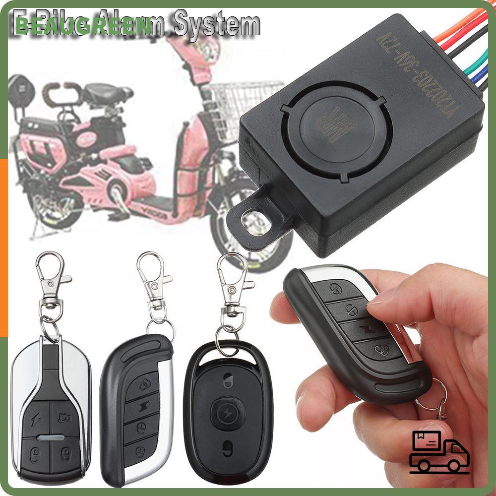 BEAUGREEN E-Bike Alarm System 36-72V Refitting Parts Replacement Motorcycle Scooter