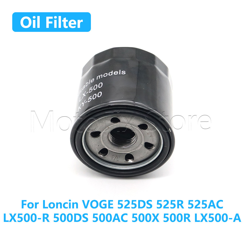 กรองน้ํามันรถจักรยานยนต์สําหรับ Loncin VOGE 525DS 525R 525AC LX500-R 500DS 500AC 500X 500R LX500-A 5