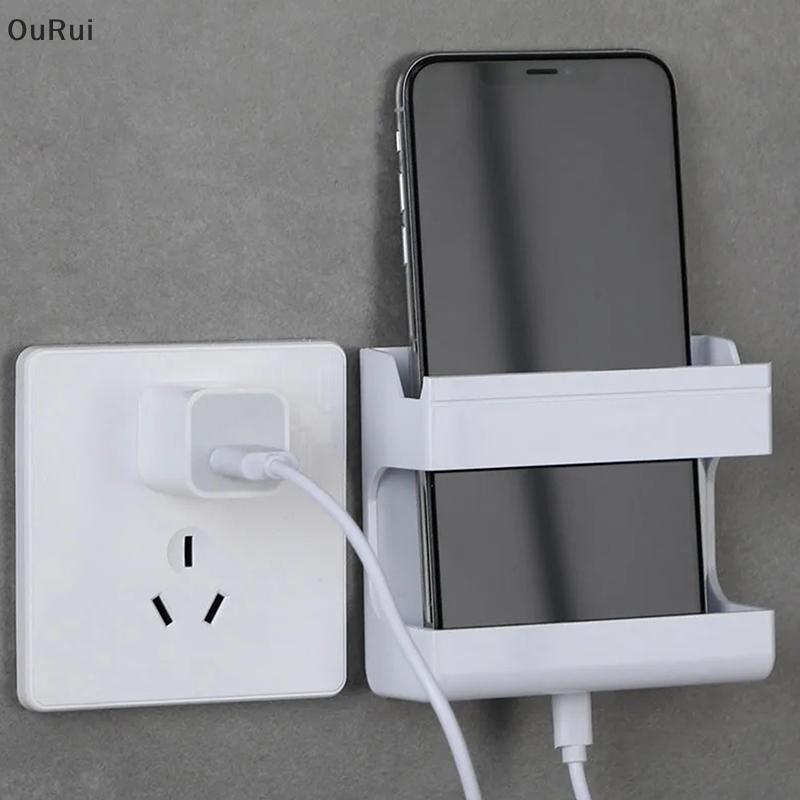 [B&C] ที่วางรีโมทคอนโทรลกาว Punch-free Soet Holder โดยไม่ต้องเจาะโทรศัพท์มือถือชาร์จห้องนั่งเล่นกล่องเก็บของ {th}