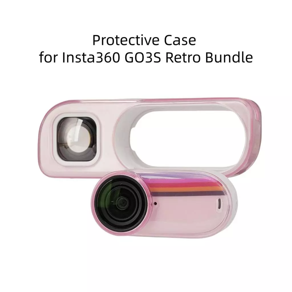 เคสใสสําหรับ Insta360 GO3S Retro Camera - TPU Dust-Proof กันกระแทก Drop-Proof Slim Fit Anti-Scratch Cover Shell thumbnail 7
