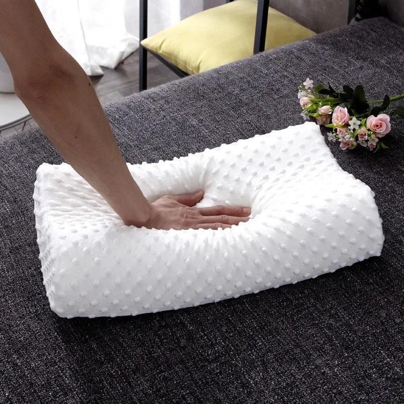 Memory Foam Pillow for Sleeping Adjustable Side Sleeper Pillow for Neck Shoulder Pain Relief Orthope