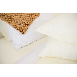 ปลอกหมอนหนุนใยไผ่ 1 ชิ้น เส้นใยธรรมชาติ 100% ถนอมผิวหน้า สีพื้น pillowcase