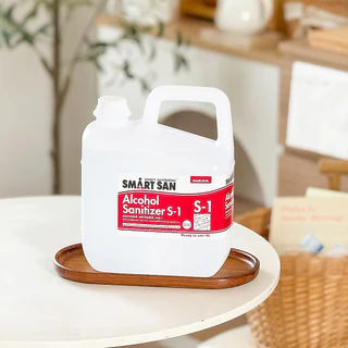 แอลกอฮอล์ฆ่าเชื้อ สมาร์ท ซาน เอส-1 (แกลลอน 5 ลิตร) : Saraya Smart San Alcohol Sanitizer S-1 5L
