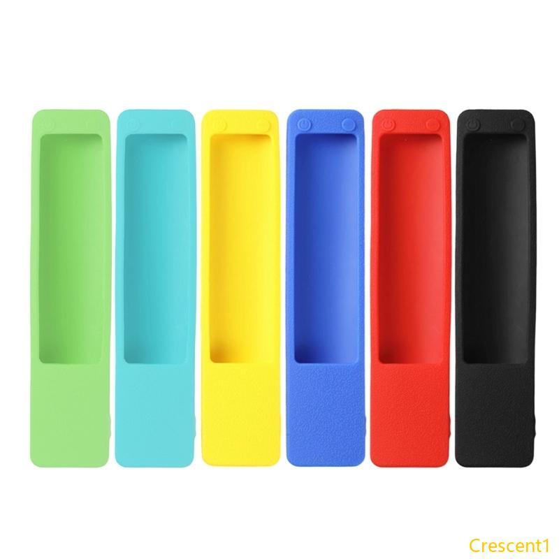 Crescent1 ซิลิโคนกันฝุ่นสําหรับ XMRMML 4K Q2 50in 55in 65in TV Remote ยืดหยุ่น AntiDrop Protectors