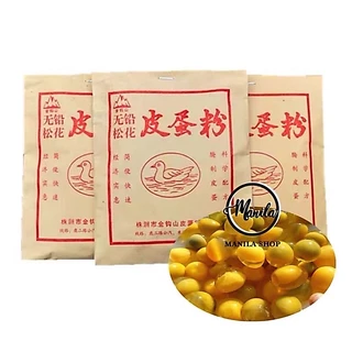 🐣 ผงทำไข่เยี่ยวม้า ไข่เยี่ยวม้า สีทอง 皮蛋粉 ห่อละ 140 กรัม