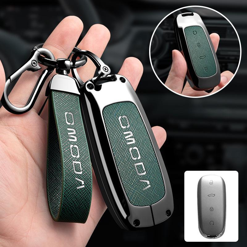 สังกะสีอัลลอยด์รถ Remote Key สําหรับ OMODA C5 OMODA 5 OMODA 7, Key Protector Key Fob ฝาครอบพวงกุญแจ