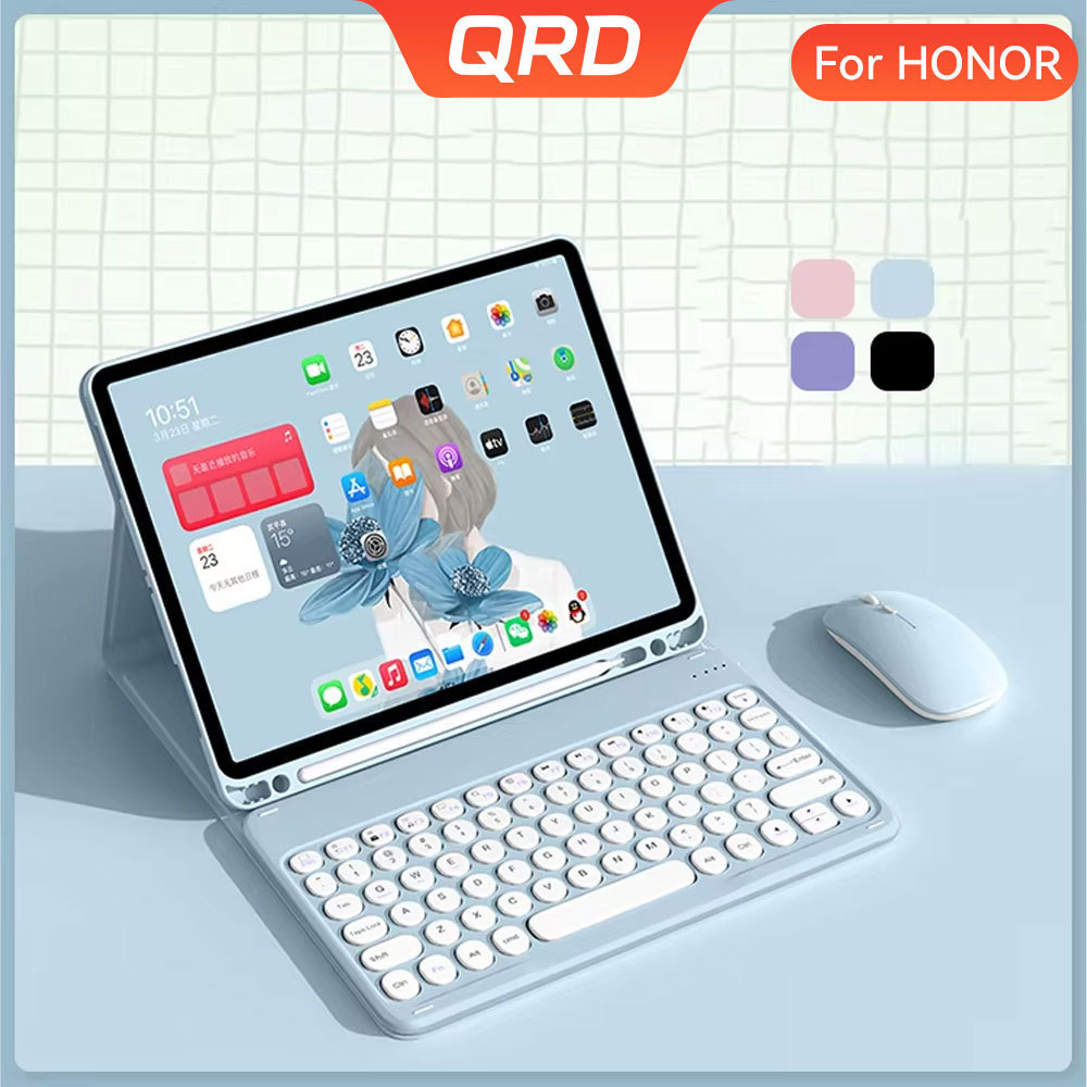 สําหรับ HONOR Keyboard Case สําหรับ HONOR Pad pad X8a/X8b 11 นิ้วX9 / X8 pro 11.5 นิ้ว pad 10 12.1 น