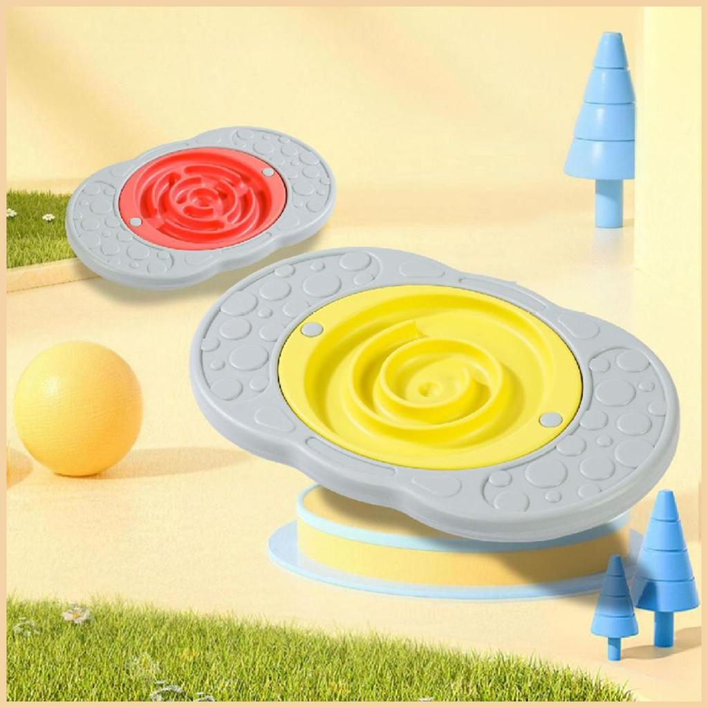 Wobble Board เขาวงกตท้าทายมือ Eyeประสานงานของเล่น Sensory Wobble Board สําหรับชายหญิงก่อนวัยเรียน lr