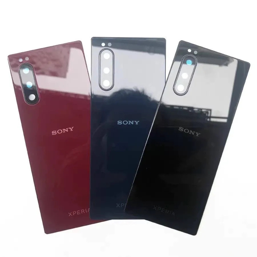 ☽☾ฝาหลังกระจก Sony Xperia5 J9210 อะไหล่เปลี่ยนฝาถ่านโทรศัพท์