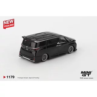 MINI GT No.1179 Toyota Alphard 40 KUHL Black MGT01179