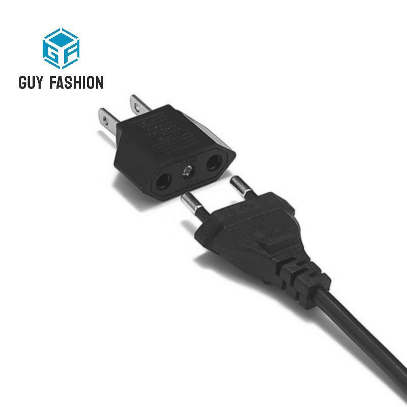 Man Fashion EU Euro Euro Euro Europe to US USA Power Ja Wall Plug Converter Travel Adapter Adaptor.