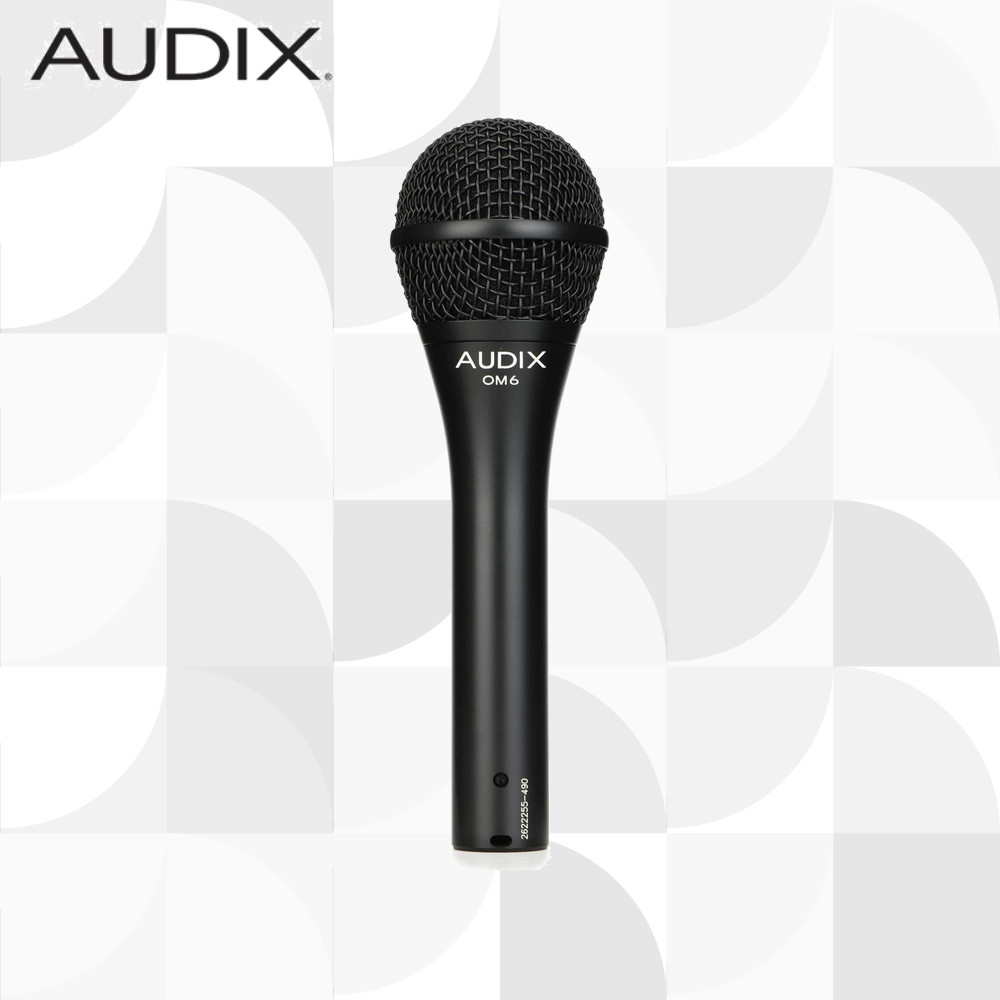 AUDIX OM6 Dynamic Vocal Microphone ไมโครโฟน【ส่งตรงจากญี่ปุ่น】
