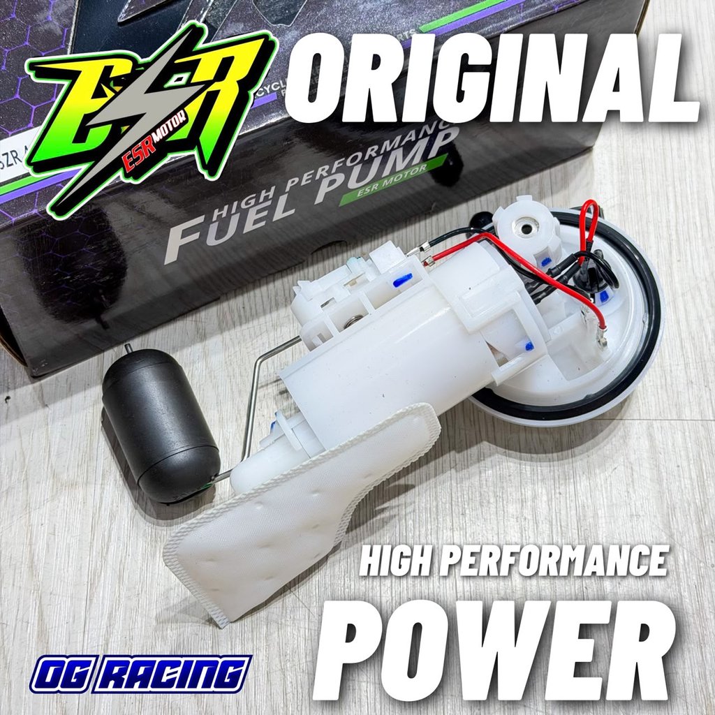 (BIG PUMP) ESR MOTOR FUEL PUMP RACING 3.5 BAR 3.8 BAR Y15ZR/ ESR Y15 FUEL PUMP RACING