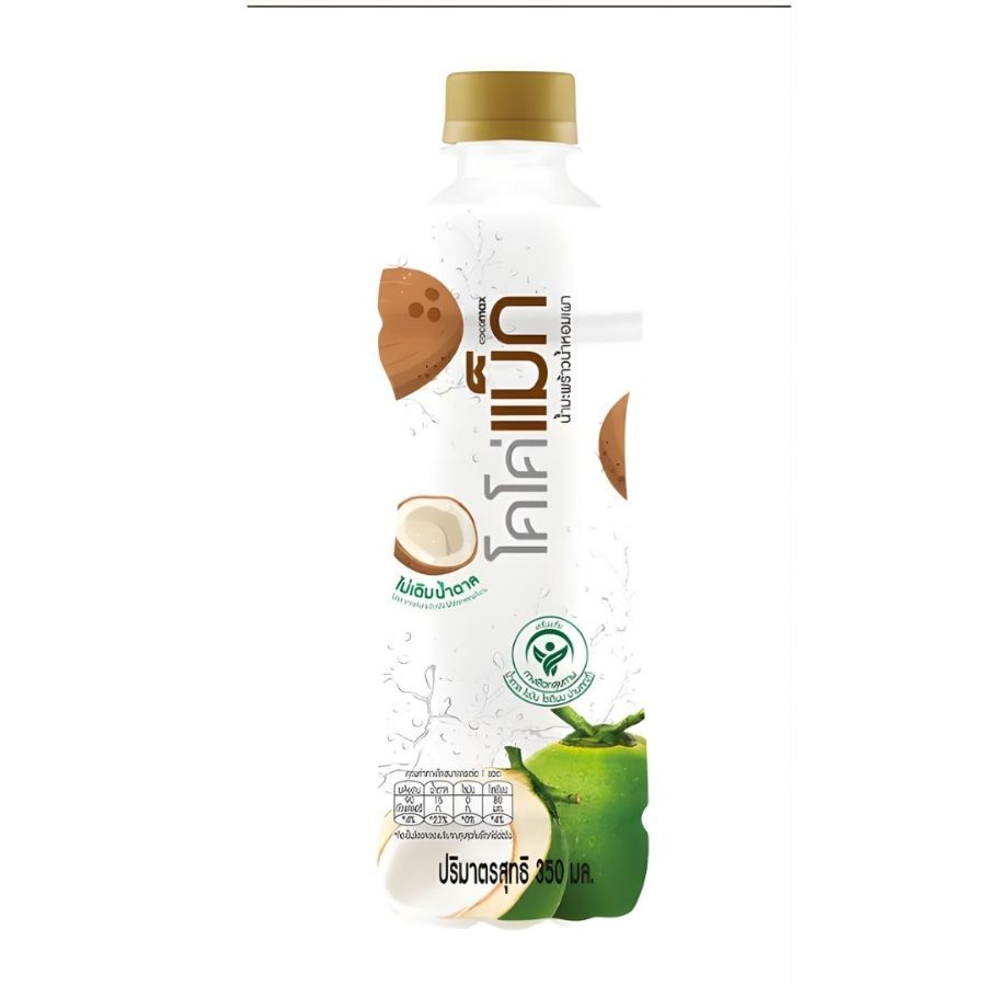 โคโค่แม็ก น้ำมะพร้าวน้ำหอมเผา Cocomax Aromatic Roasted Coconut Water 350ml.