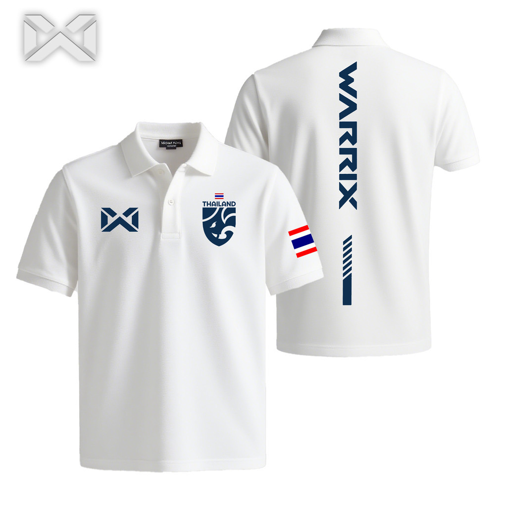 【polo】 "Thai-Crafted Polo" (เสื้อโปโลสไตล์สปอร์ตแคชชวลที่ผสานเอกลักษณ์ของแบรนด์ WARRIX เข้ากับสัญลักษณ์ทางวัฒนธรรมไทย)