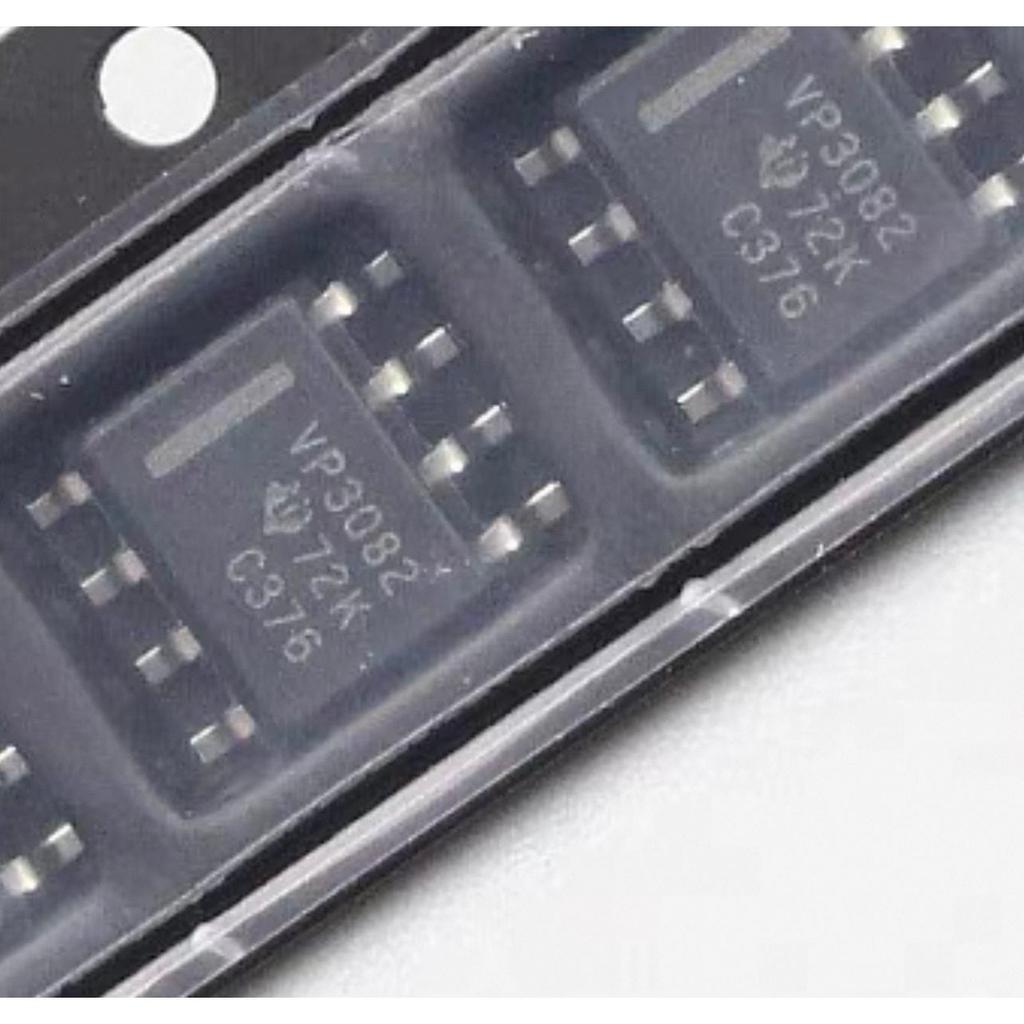 ยี่ห้อใหม่ VP3082 SN65HVD3082EDR Patch 8-Pin SOP-8 ชิปรับส่งสัญญาณ IC